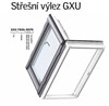 VELUX  Střešní výlez GXU 0066 CK04